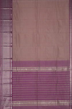 Image of Mangalgiri Silk Check Pattern Saree