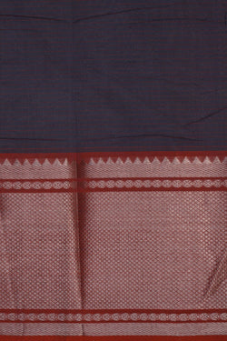 Image of Mangalgiri Silk Check Pattern Saree
