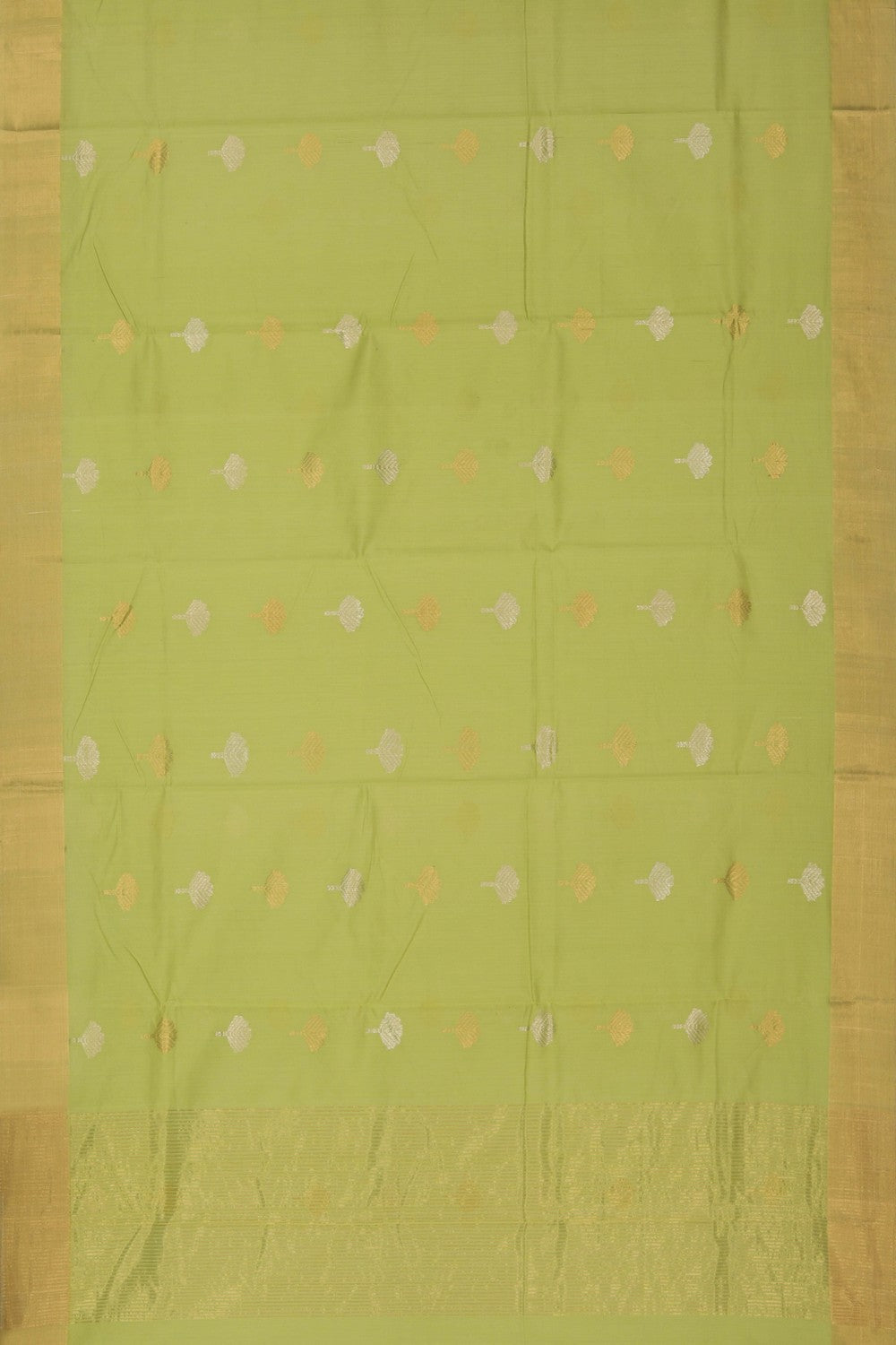 Image of Chanderi Green Saree