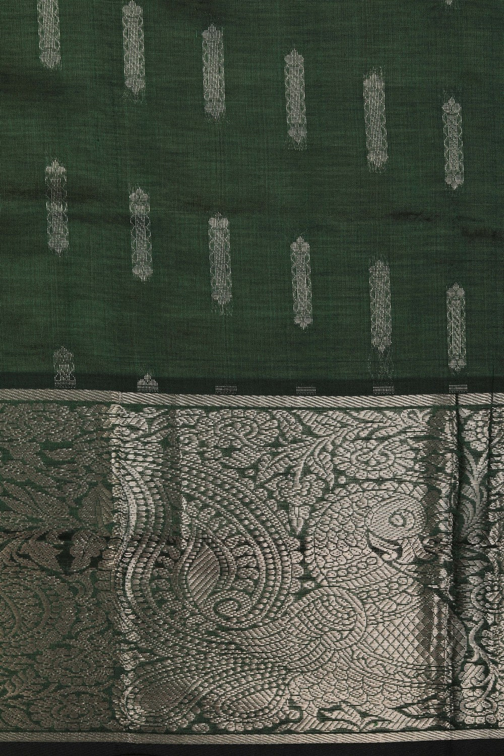 Image of Kuppadam Green Saree