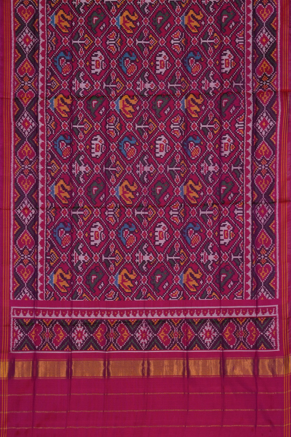 Image of Rajkot Patola Purple Dupatta