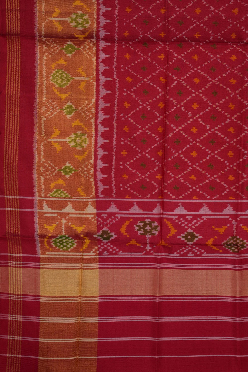 Image of Rajkot Patola Red Dupatta