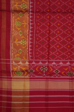 Image of Rajkot Patola Red Dupatta