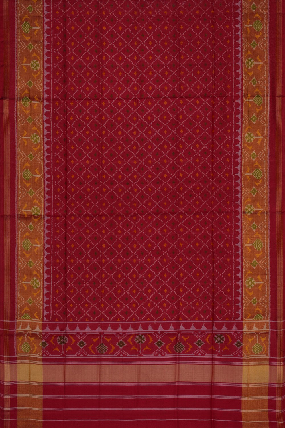 Image of Rajkot Patola Red Dupatta