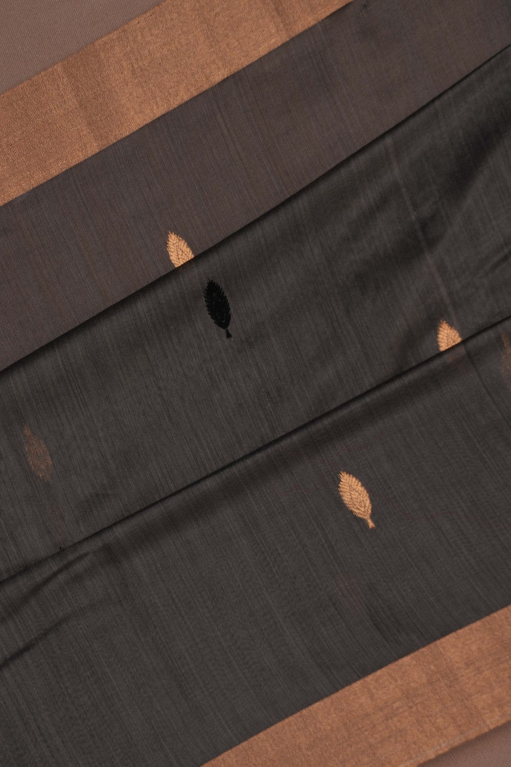 Image of Chanderi Grey Saree