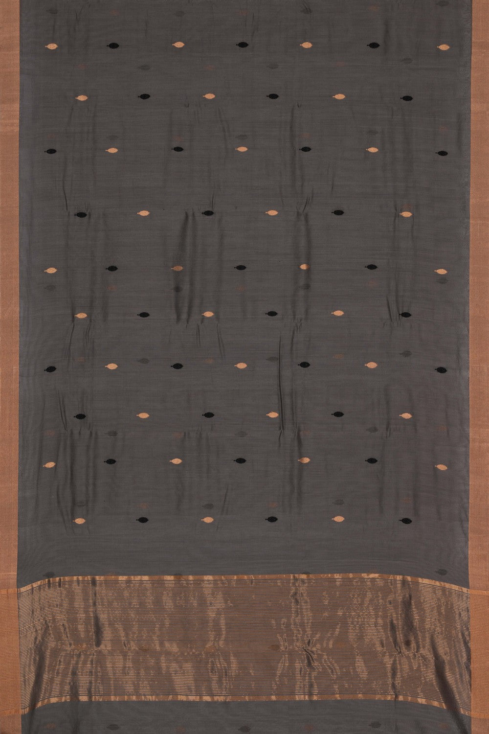 Image of Chanderi Grey Saree