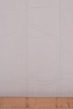 Image of Chanderi White Saree