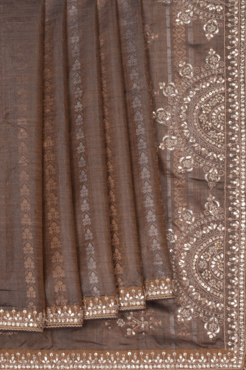 Image of A Gota Patti Embroidery Saree