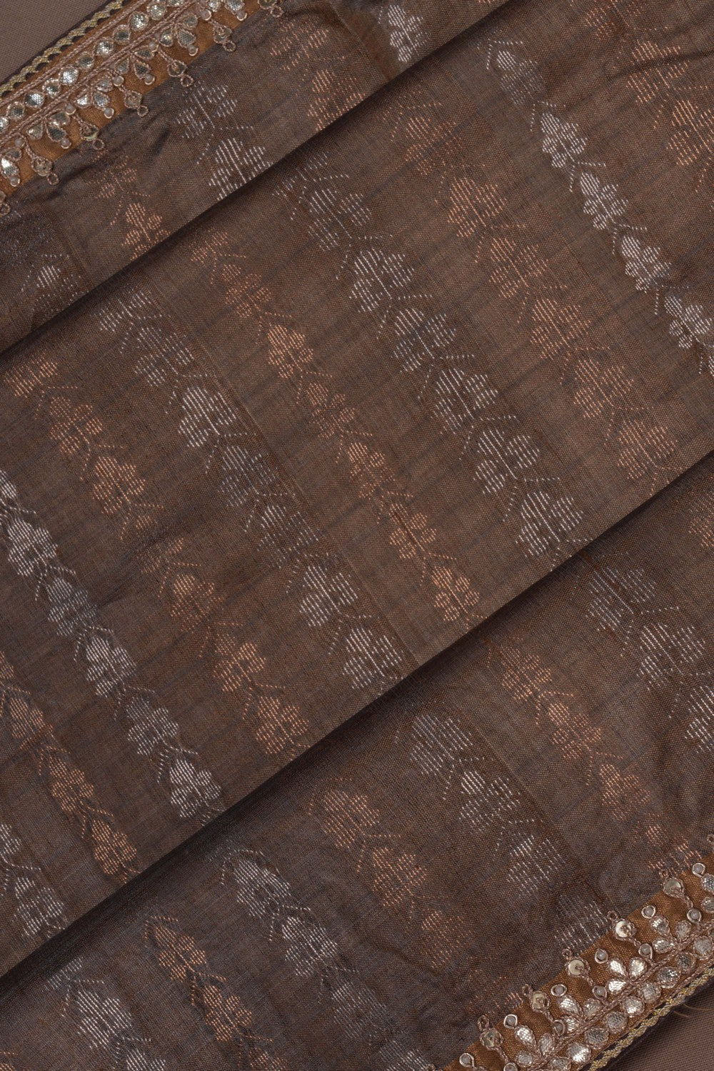 Image of A Gota Patti Embroidery Saree