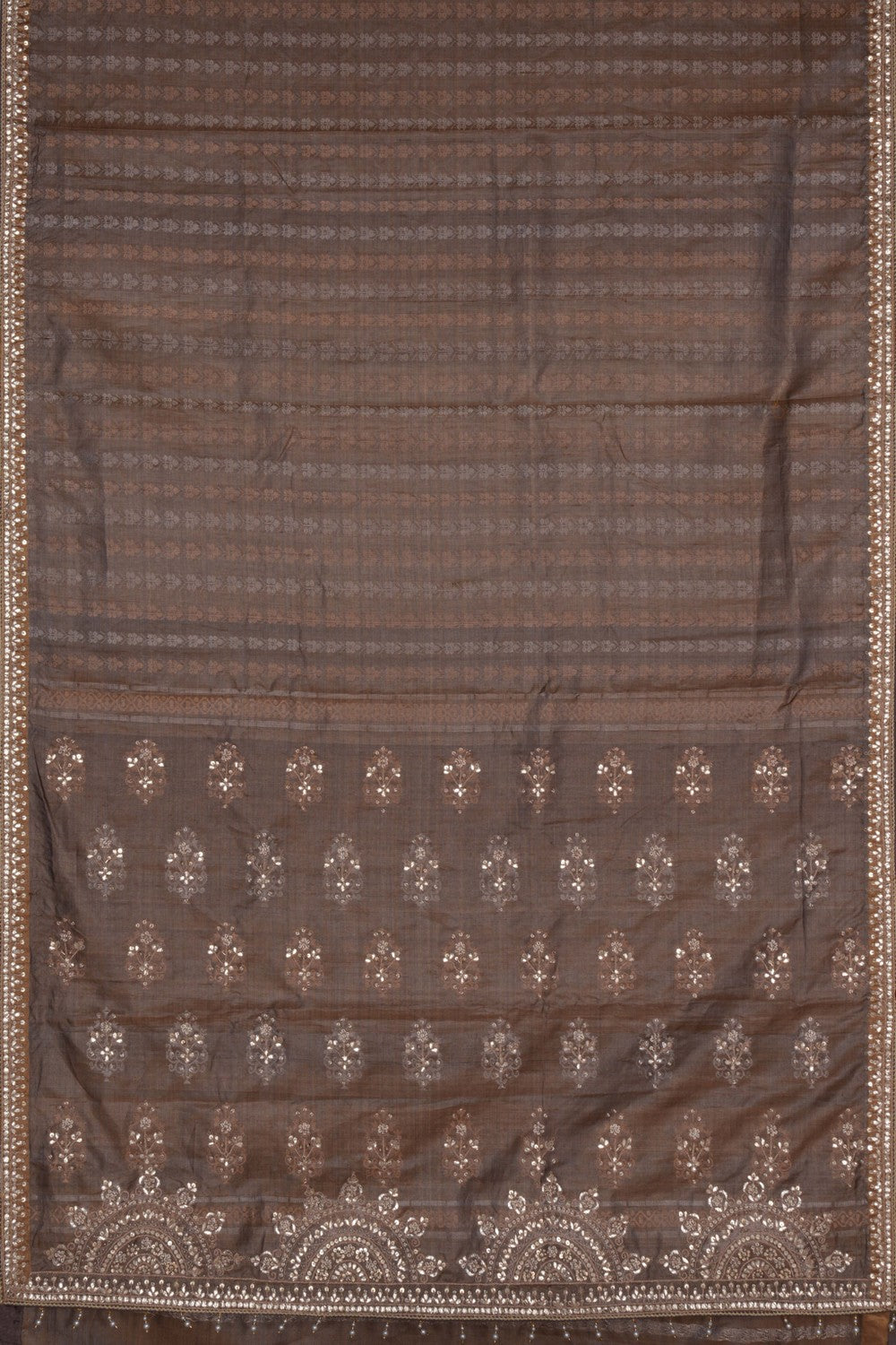 Image of A Gota Patti Embroidery Saree