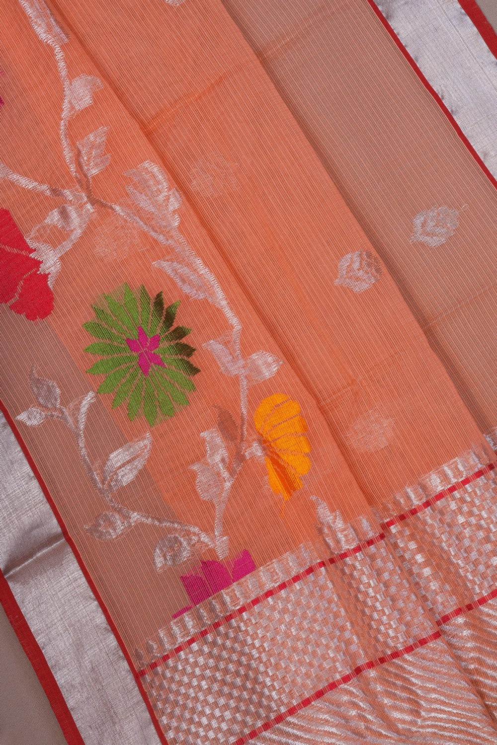 Image of Kota Peach Saree