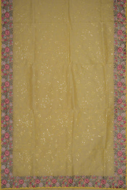 Image of Kora Embroidery Saree