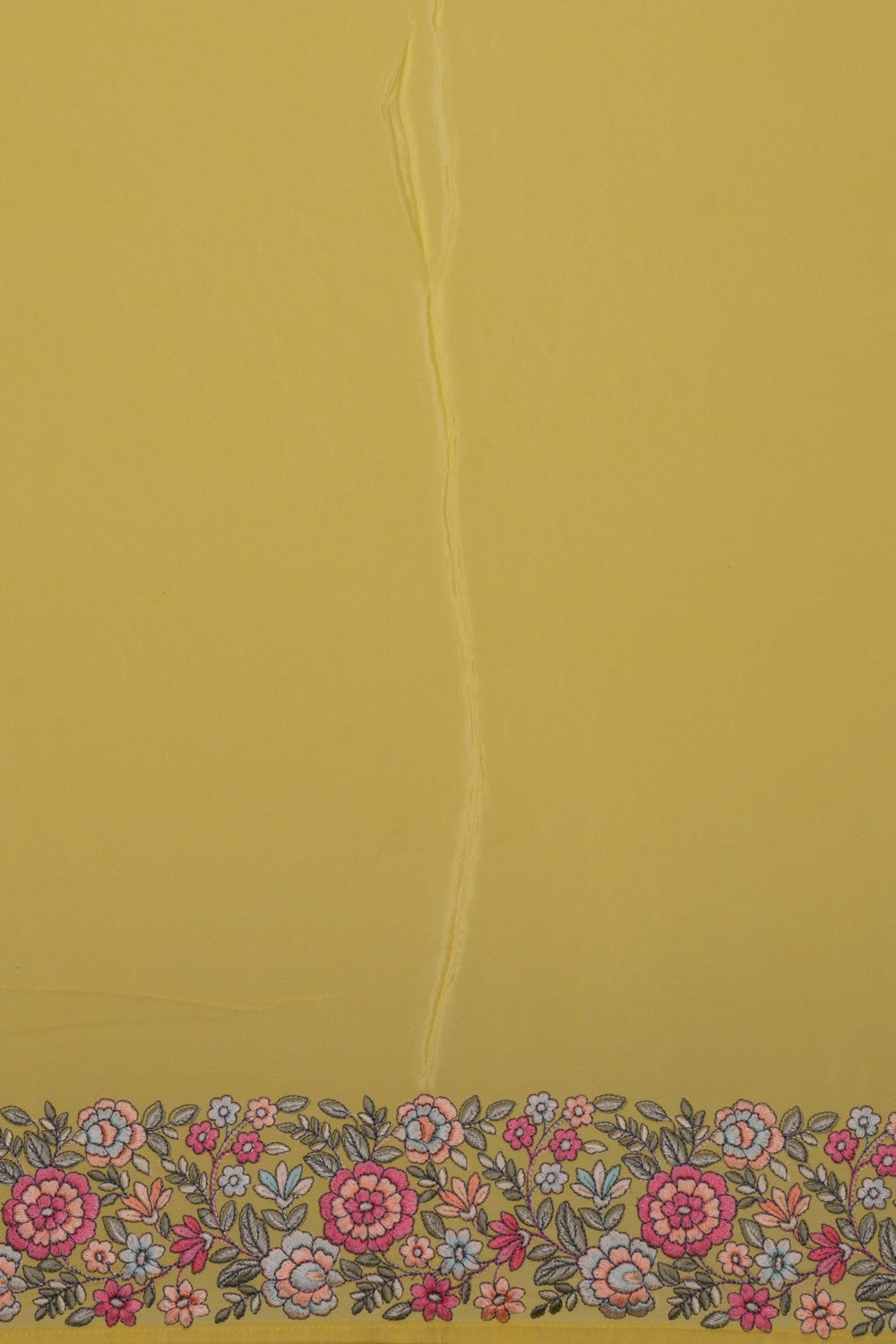 Image of Kora Embroidery Saree