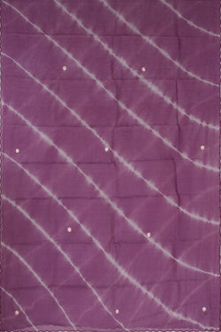 Image of Tussar Embroidery Unstitched Dress Material (3 Pcs Set)