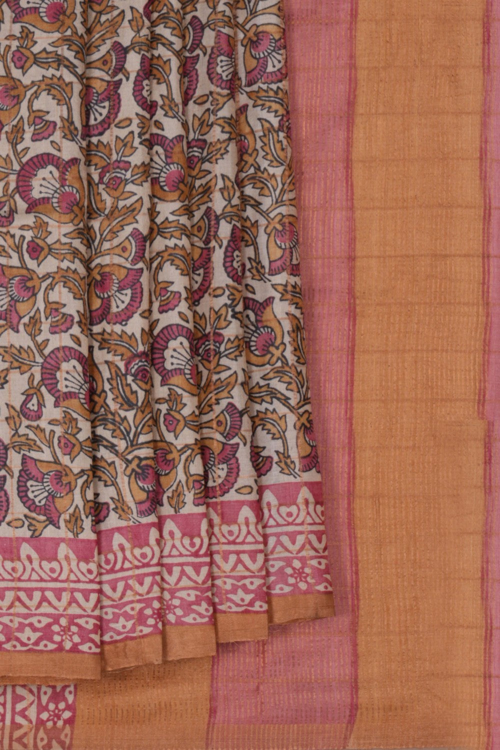 Image of Kalamkari Printed Saree