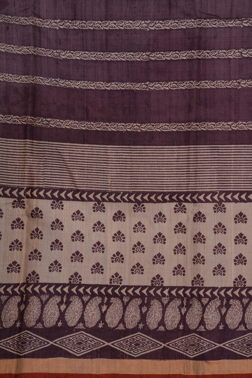 Bagru print saree