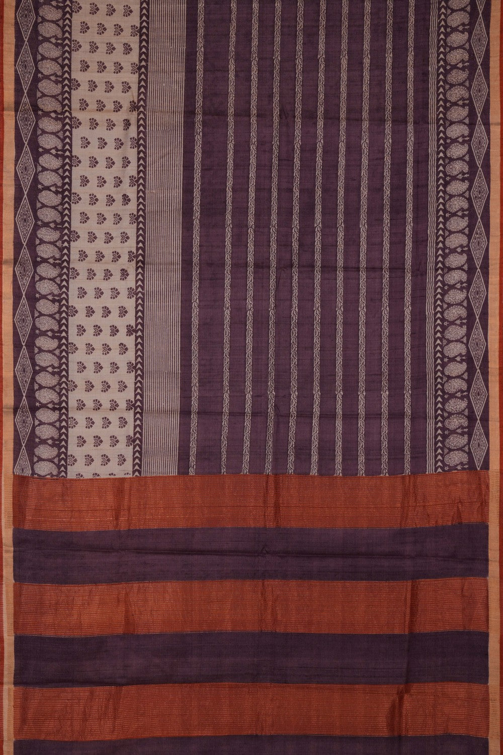 Image of Bagru print saree