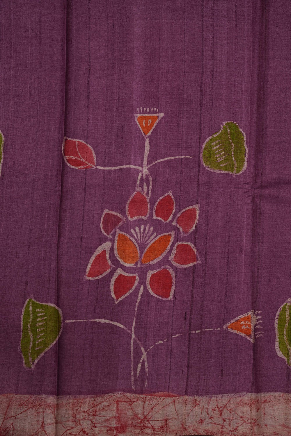 A Batik Printed Saree