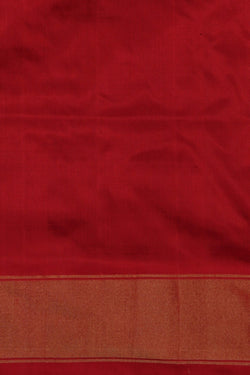 Image of Pochampally Ikat Silk Brown Saree