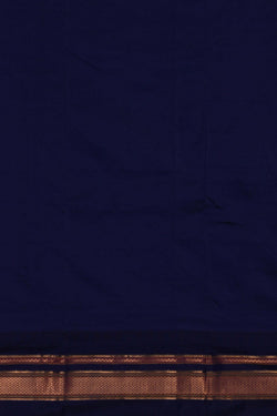 Image of Narayanpet Silk Blue Saree