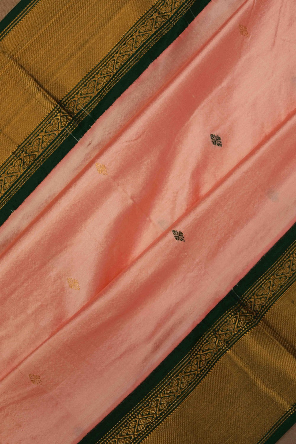 Narayanpet Silk Pink Saree