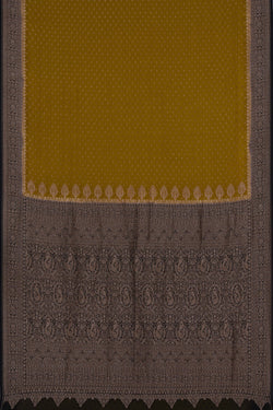 Image of Banarasi Georgette Moss Green Saree