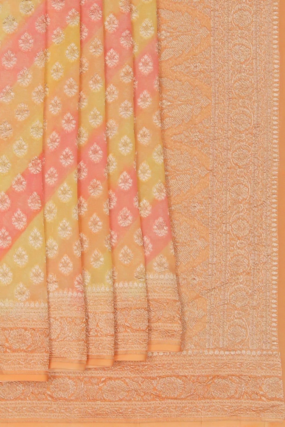 Image of Banarasi Georgette Rangkat Saree