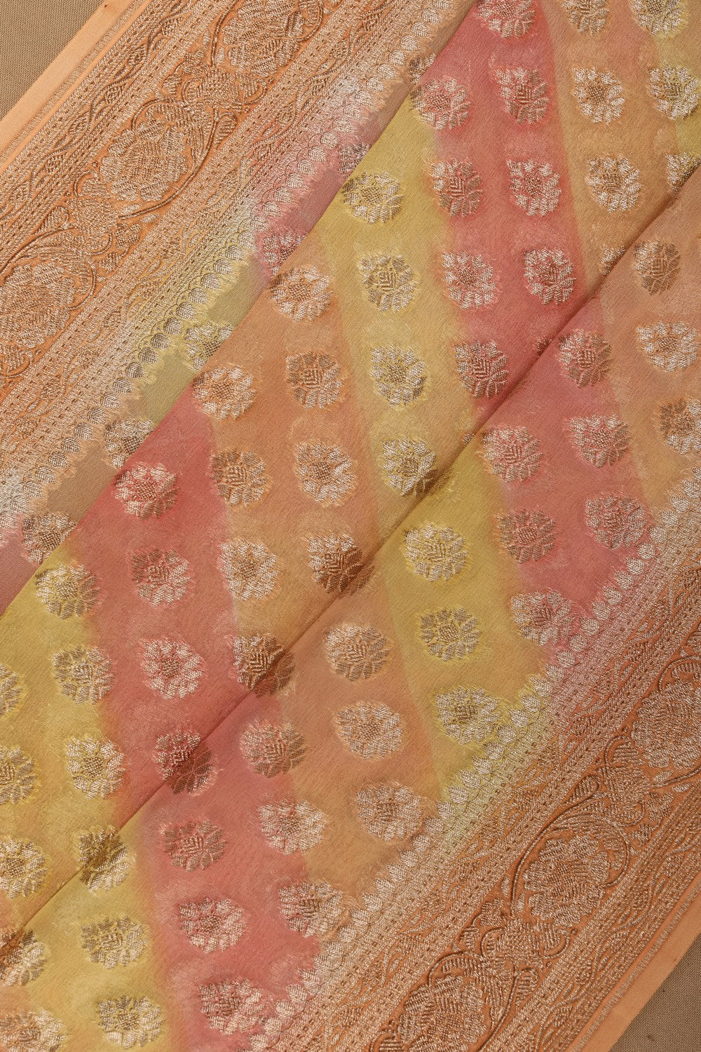 Image of Banarasi Georgette Rangkat Saree