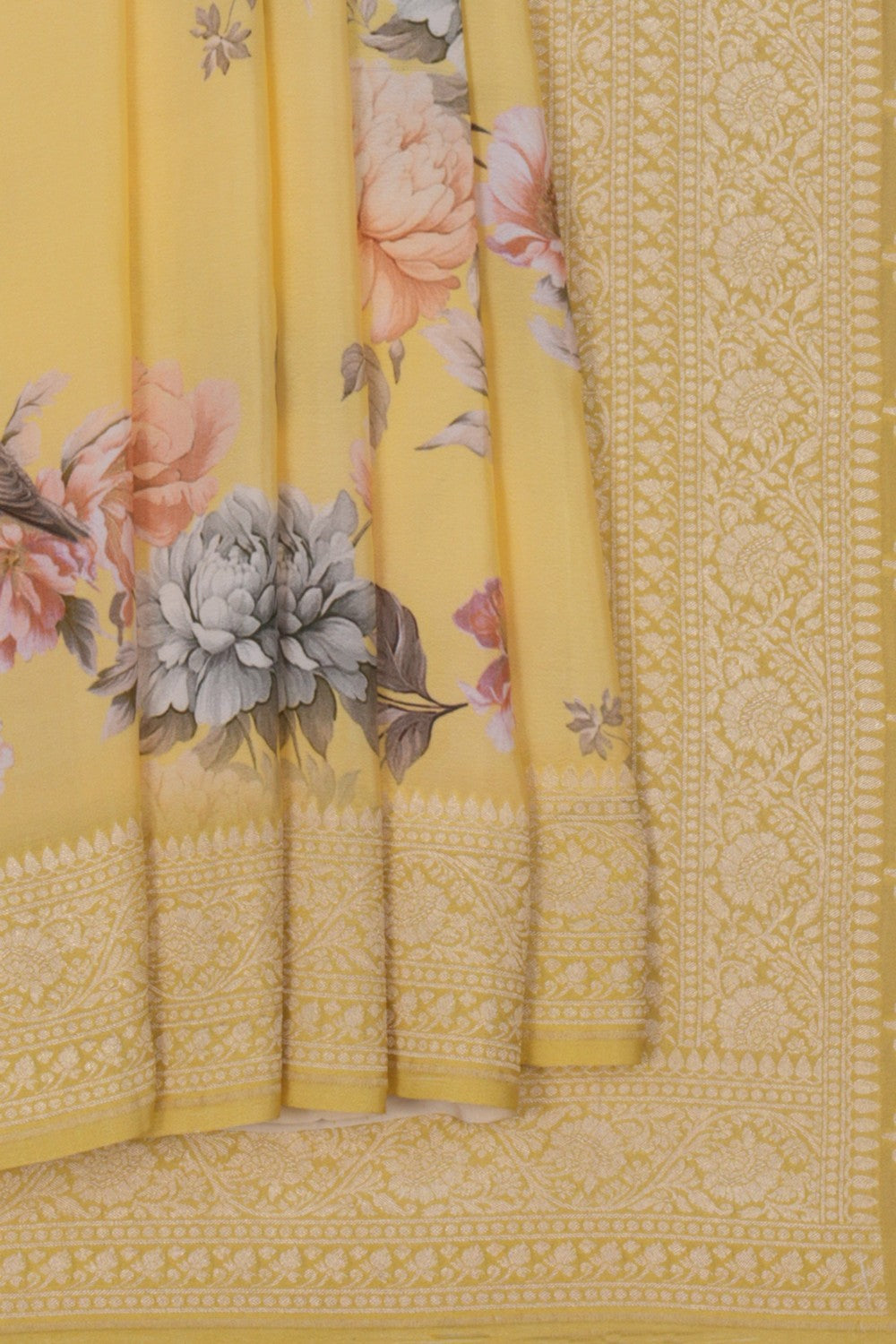 Image of Kalamkari Printed Saree