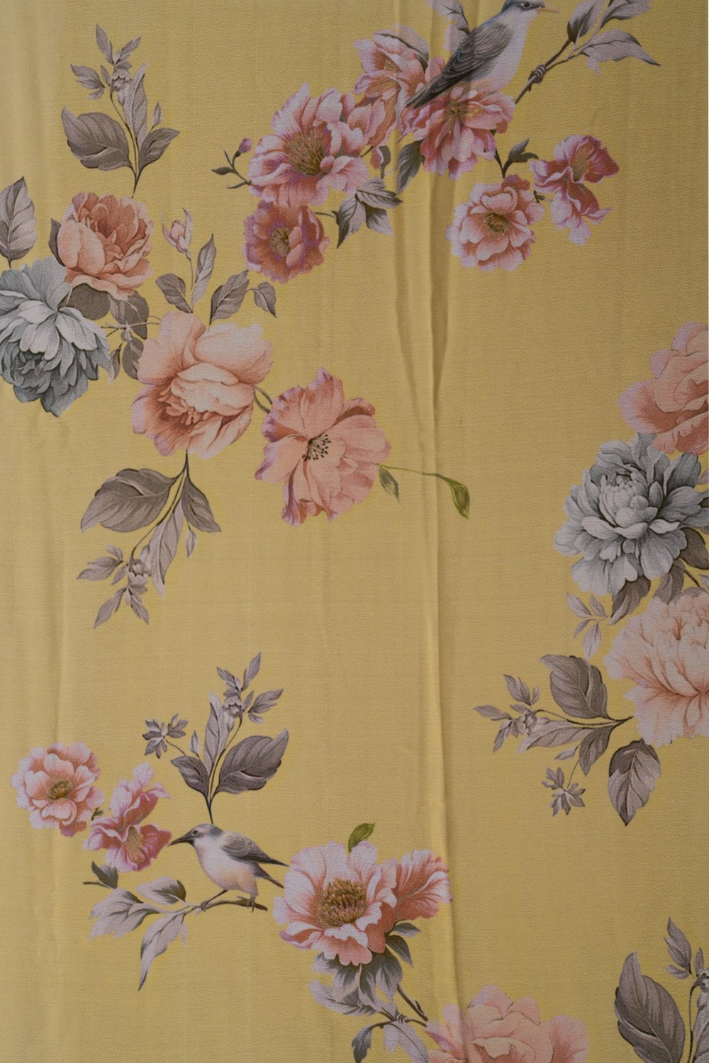 Image of Banarasi Printed Crepe Saree