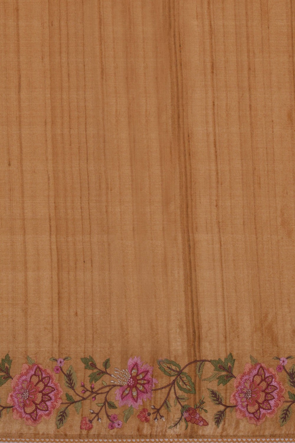 Embroidered Tussar Saree