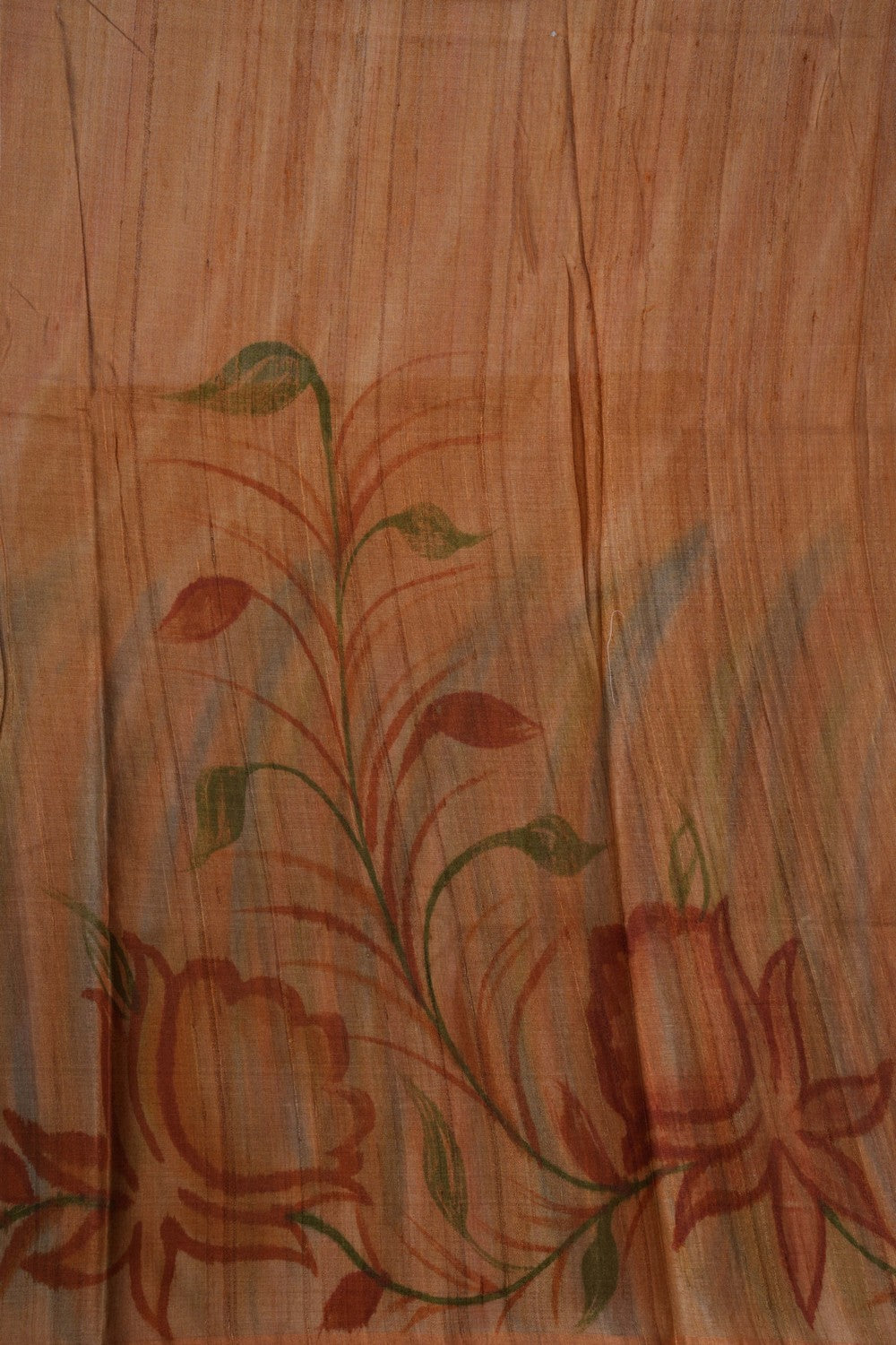 Image of Aesthetic Printed Tussar Saree