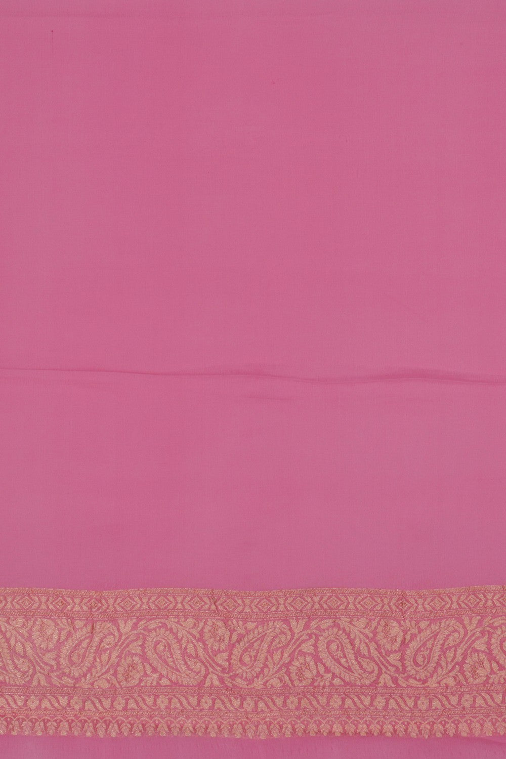 Image of Banarasi Georgette Off-White Saree