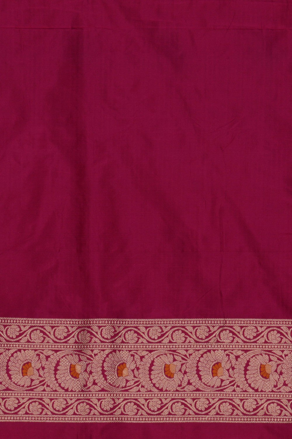 Image of Banarasi Brocade Pink Saree