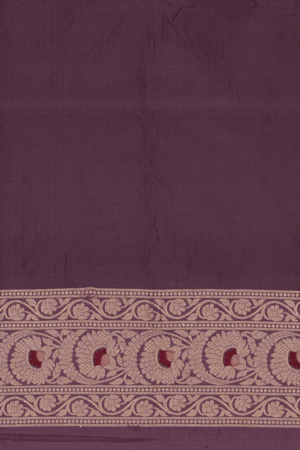 Image of Banarasi Brocade Mauve Saree