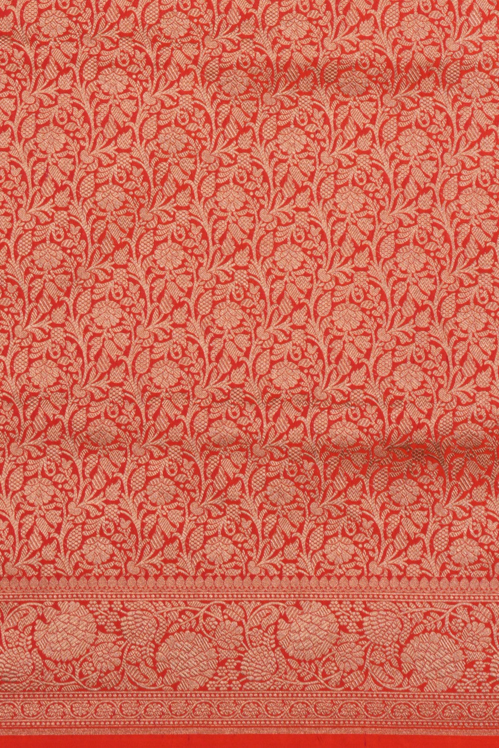 Image of Banarasi Brocade Fuchsia Pink Saree