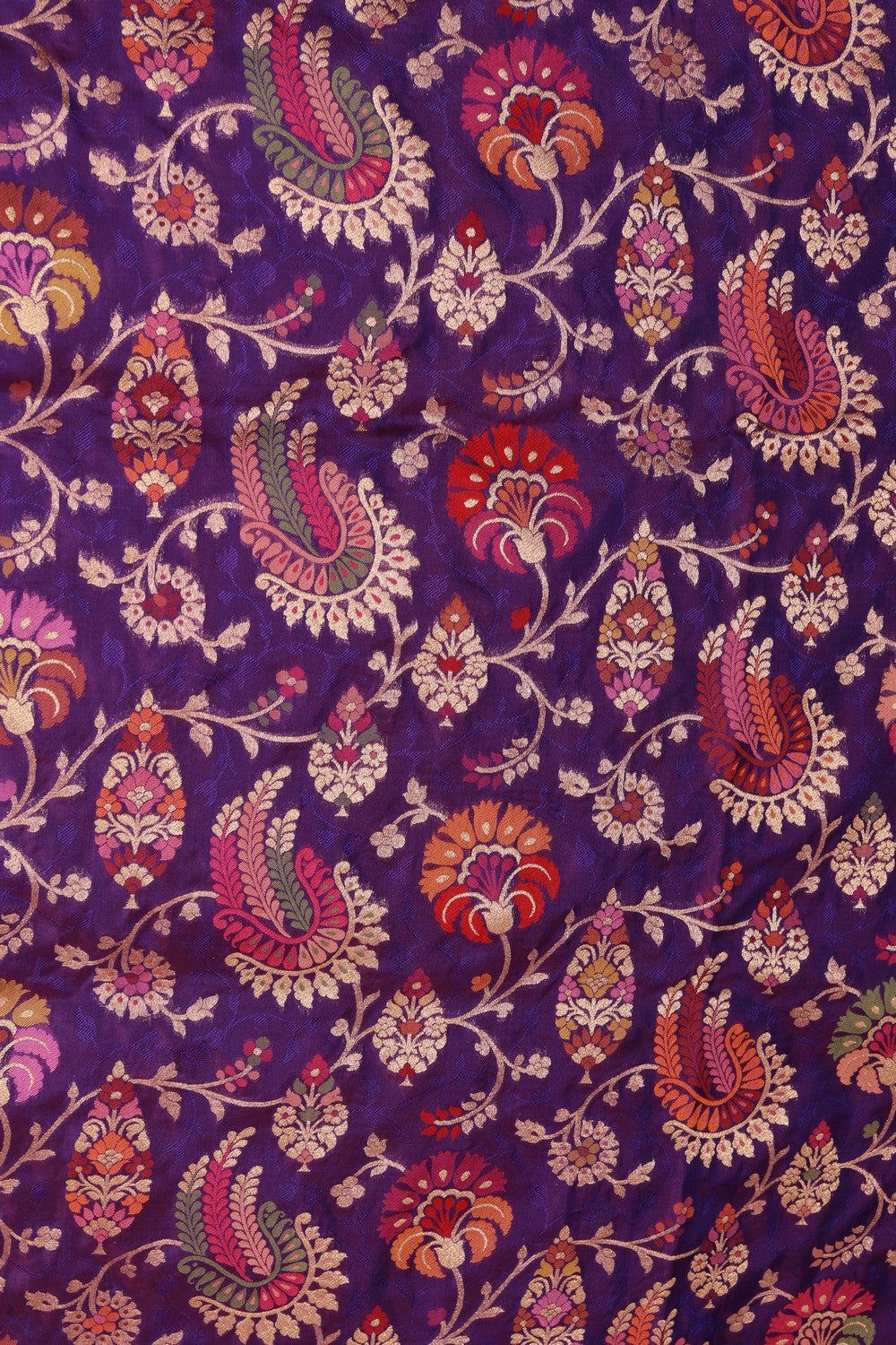 Image of Banarasi Purple Saree