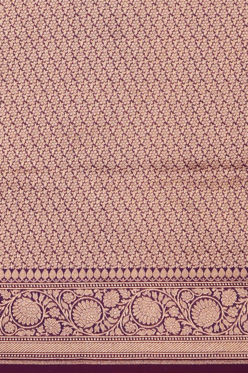 Image of Banarasi Purple Saree