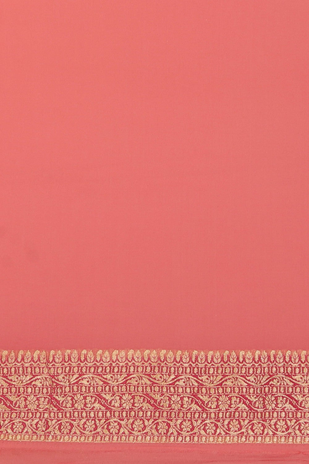 Banarasi Georgette Pink Saree