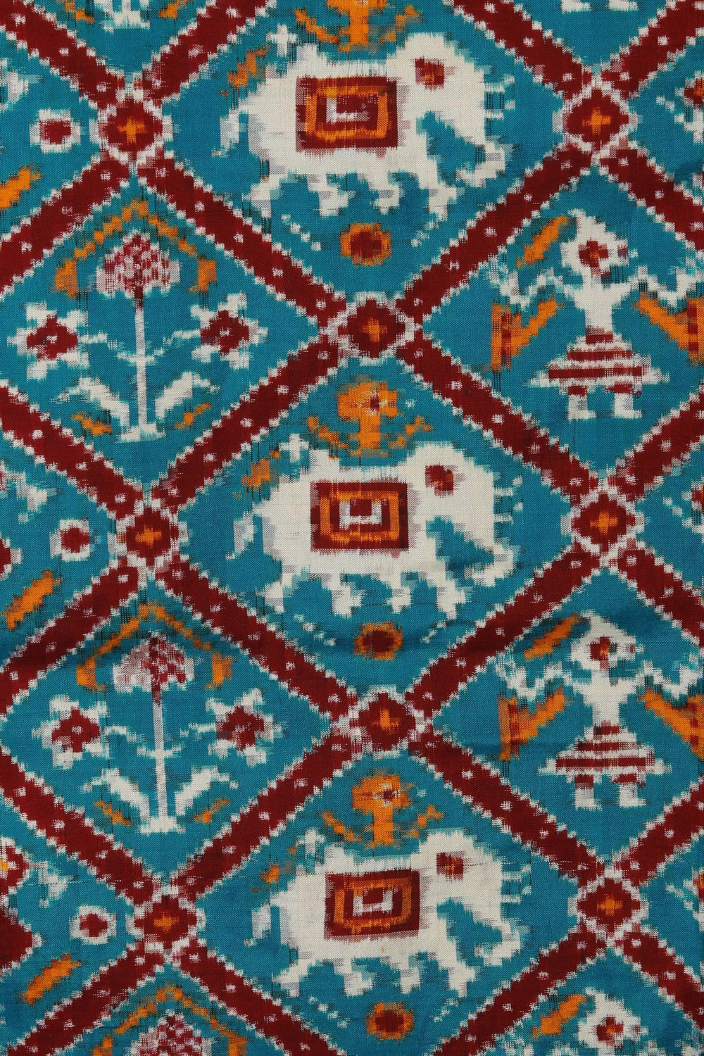 A Double Ikat Pochampally saree