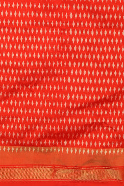 Image of Pochampally Ikat Silk Black Saree