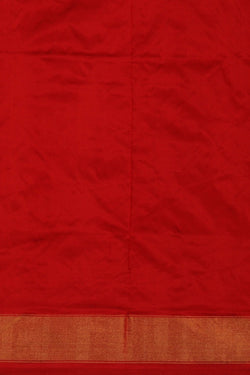 Image of Pochampally Ikat Silk Red Saree