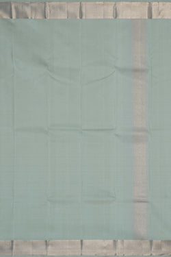 Image of Arani Silk Pastel Green Dhoti With Kanduva (8 X 4)