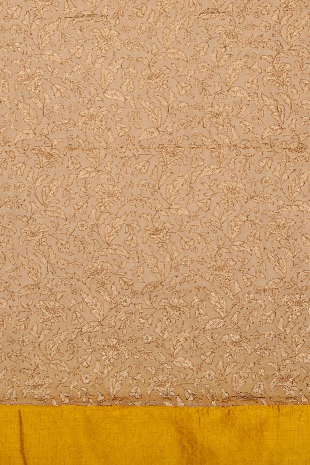 Tussar Embroidery Saree