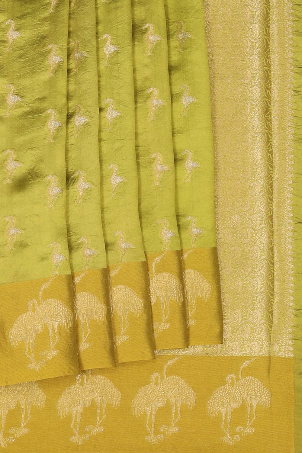 Image of Banarasi Green Saree
