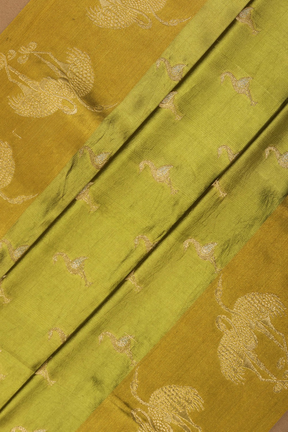 Image of Banarasi Green Saree