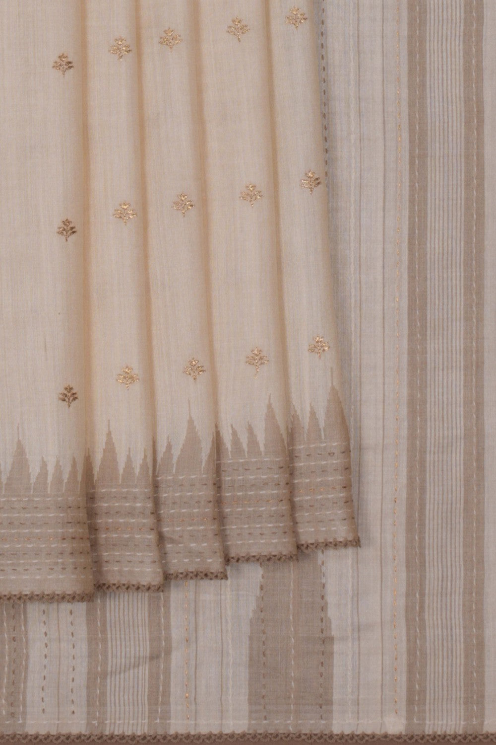 A Beautiful Embroidery Saree