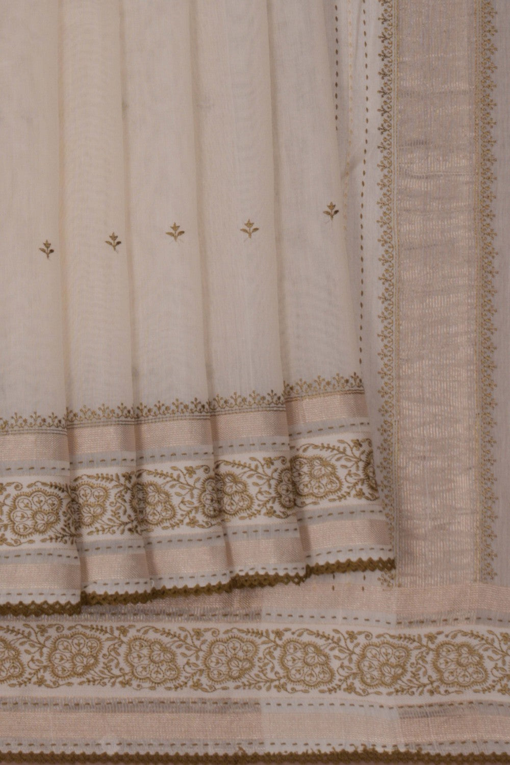 A Beautiful Embroidery Saree