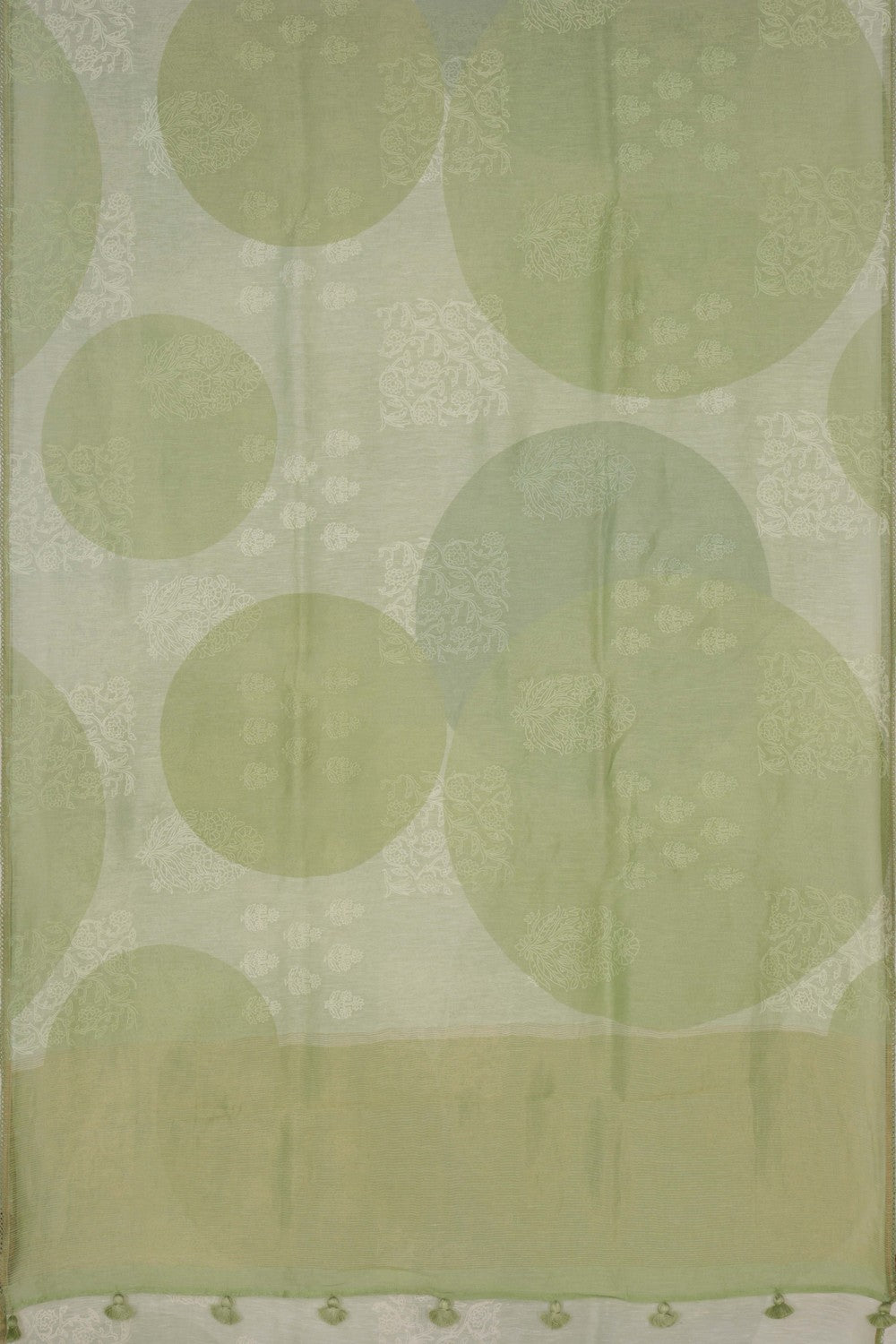 Linen Aqua Green Saree