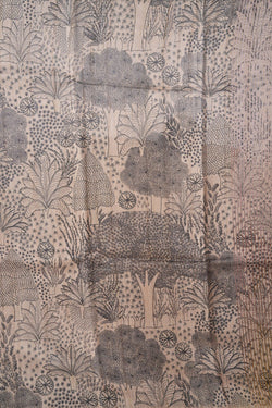 Image of A Beautiful Tree Printed Saree